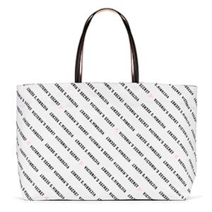Victoria's Secret Bags - NWT Victoria's Secret Logo Tote Bag - Black/White Victoria's Secret Bags - NWT Victoria's Secret Logo Tote Bag - Black/White
